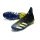 adidas Predator Freak + FG Crampons de Football Bleu Jaune Blanc