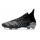 adidas Predator Freak + FG Crampons de Football Noir Gris Blanc