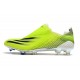 Chaussure de foot adidas X Ghosted + FG Superlative - Jaune Noir Bleu