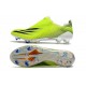 Chaussure de foot adidas X Ghosted + FG Superlative - Jaune Noir Bleu