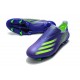 Chaussure de foot adidas X Ghosted + FG Violet Vert