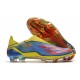Chaussure adidas X Ghosted + FG X-Men Cyclops - Bleu Rouge Vif Jaune