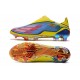Chaussure adidas X Ghosted + FG X-Men Cyclops - Bleu Rouge Vif Jaune
