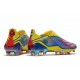 Chaussure adidas X Ghosted + FG X-Men Cyclops - Bleu Rouge Vif Jaune