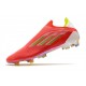 Chaussure de foot Adidas X Speedflow + FG Rouge Noir Rouge Solaire