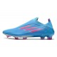 Chaussure de foot Adidas X Speedflow + FG Ciel Rose Choc Equipe Blanc