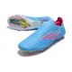 Chaussure de foot Adidas X Speedflow + FG Ciel Rose Choc Equipe Blanc