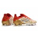 adidas X Speedflow.1 FG Homme Or Blanc Rouge