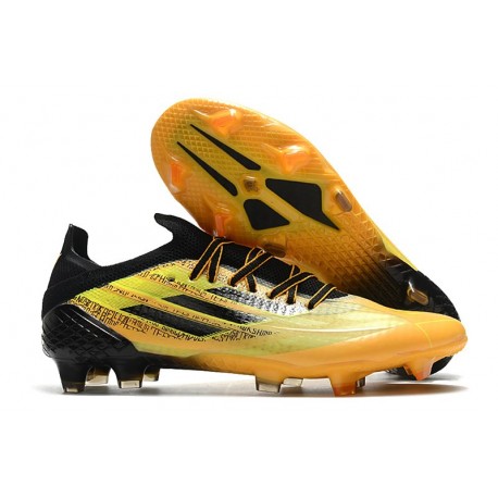 adidas X Speedflow.1 FG Homme Solar Or Noir Jaune