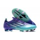 adidas X Speedflow.1 FG Homme Violet Rush Argent Métallique Menthe Rush