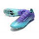 adidas X Speedflow.1 FG Homme Violet Rush Argent Métallique Menthe Rush