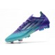 adidas X Speedflow.1 FG Homme Violet Rush Argent Métallique Menthe Rush
