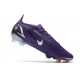 Crampons Nike Mercurial Vapor 14 Elite FG Ronaldo CR7 Violet Argent