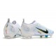 Crampons Nike Mercurial Vapor 14 Elite FG Blanc Noir Bleu