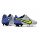 Nike Tiempo Legend 9 Elite Terrain sec Gris Brouillard Volt Sapphire