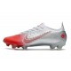 Crampons Nike Mercurial Vapor 14 Elite FG Leroy Sané Argent Rouge