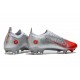 Crampons Nike Mercurial Vapor 14 Elite FG Leroy Sané Argent Rouge