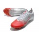 Crampons Nike Mercurial Vapor 14 Elite FG Leroy Sané Argent Rouge