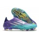 Adidas X Speedflow + FG Violet Rush Argent Métallique Menthe Rush