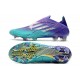 Adidas X Speedflow + FG Violet Rush Argent Métallique Menthe Rush