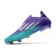 Adidas X Speedflow + FG Violet Rush Argent Métallique Menthe Rush