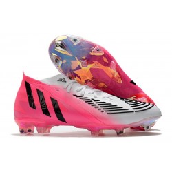 Nouvelles adidas Predator Edge.1 FG LZ Solar Rose Noir Blanc