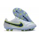 Nike Tiempo Legend 9 Elite Terrain sec Blanc Bleu