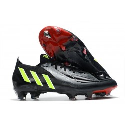 adidas Predator Edge.1 L FG Crampons Noir Vert