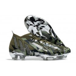 Nouvelles adidas Predator Edge.1 FG Swarovski - Vert Argenté Vert ÉDITION LIMITÉE