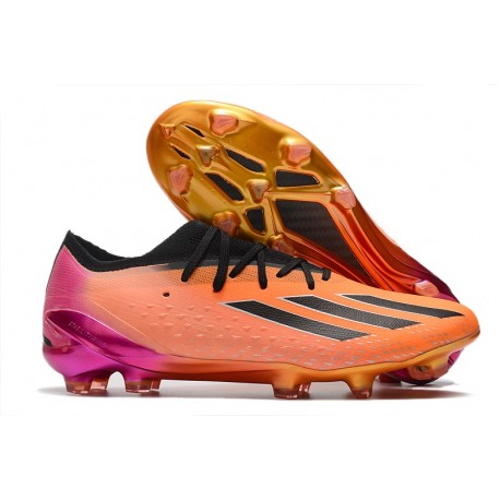 adidas X Speedportal.1 FG Crampons Orange Noir