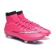 Meilleur Nike 2015 Crampon Football Mercurial Superfly FG ACC Hyper Rose