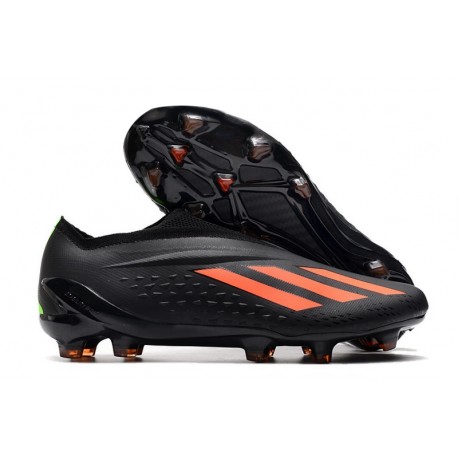 Chaussure adidas X Speedportal+ FG Noir Rouge Solaire Vert Solaire