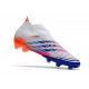 adidas Predator FIFA World Cup Qatar 2022 Edge+ FG Blanc Jaune Bleu