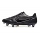 Nike Tiempo Legend 9 Élite SG-Pro AC Noir Foncé Smoke Gris Summit Blanc