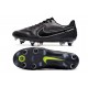 Nike Tiempo Legend 9 Élite SG-Pro AC Noir Foncé Smoke Gris Summit Blanc