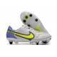 Nike Tiempo Legend 9 Élite SG-Pro AC Gris Brouillard Volt Sapphire