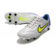 Nike Tiempo Legend 9 Élite SG-Pro AC Gris Brouillard Volt Sapphire