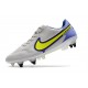 Nike Tiempo Legend 9 Élite SG-Pro AC Gris Brouillard Volt Sapphire