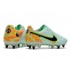 Nike Tiempo Legend 9 Élite SG-Pro AC Barely Vert Noirened Bleu Orange