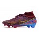 Nike Air Zoom Mercurial Superfly Elite IX FG KM Foncé Betterave Mtlc Vivid Or