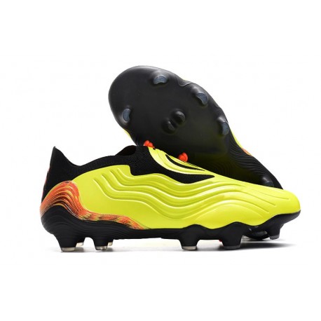 adidas Copa Sense+ FG Jaune Solaire Equipe Rouge Solaire Noir