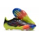 Crampons adidas Copa Sense.1 FG Noir Cyan Vif Jaune Solaire Equipe