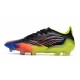 Crampons adidas Copa Sense.1 FG Noir Cyan Vif Jaune Solaire Equipe