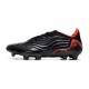 Crampons adidas Copa Sense.1 FG Noir Rouge Solaire Vert Solaire Equipe