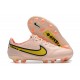 Nike Tiempo Legend 9 Elite Terrain sec Guava Ice Jaune Strike Sunset Glow