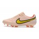 Nike Tiempo Legend 9 Elite Terrain sec Guava Ice Jaune Strike Sunset Glow