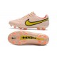 Nike Tiempo Legend 9 Elite Terrain sec Guava Ice Jaune Strike Sunset Glow