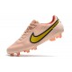 Nike Tiempo Legend 9 Elite Terrain sec Guava Ice Jaune Strike Sunset Glow