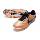Nike Tiempo Legend 9 Elite Terrain sec Cuivre Métallique Blanc Noir Cassé