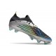 adidas Predator Edge.1 L FG Argent Métallique Noir Jaune Solaire